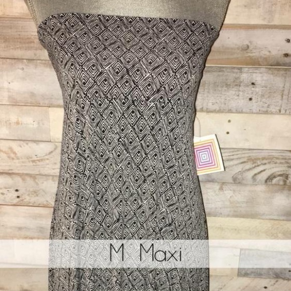 NWT Lularoe Black and White maxi